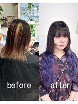 ガルボヘアー 心斎橋店(garbohair) アメ村×エクステ