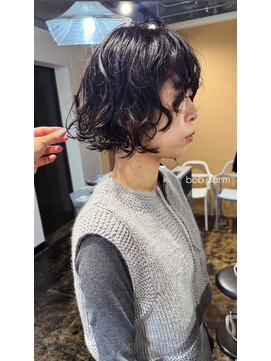 モクレン(mokuren.) ボブパーマ