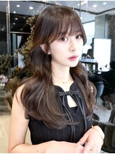 シエル 岡山店(CIEL)&nbsp;レイヤーカット　ベージュカラー