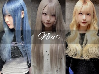 Nuit 新宿【ニュイ】ブリーチダブルカラー/シールエクステ【2/1 NEW OPEN（予定）】