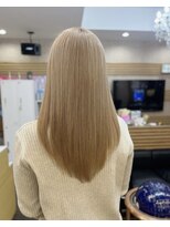 ヘアーメイク ダンス(hair make DANCE)&nbsp;ブリーチカラー後の美髪形成｜今より扱いやすい髪へ