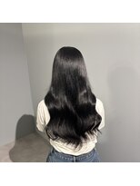 ノー バイ イオエ 西梅田(no. by ioe)&nbsp;ブリーチなしカラー/髪質改善/ミルクティーベージュ/小顔へア