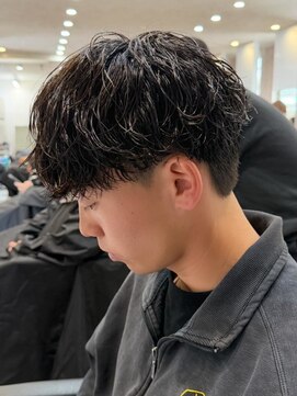 エルマーク 京都駅前(L-MARK) シャドウパーマ/メンズカット/スパイラルパーマ/ツイスパ