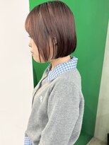 モリオ(morio)&nbsp;大人ボブ切りっぱなしボブショートボブミニボブ20代30代40代