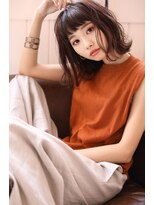 モナザスカイ 栄(MONA the SKY)&nbsp;【MONA】ナチュラルカール/チョコレートブラウン/ミディアム