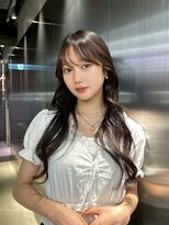 ペレ 原宿(PELE)&nbsp;ダブルカラー/ケアブリーチ/羽エクステ/原宿