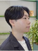 メンズ/センターパート/似合わせカット／ニュアンスパーマ