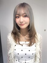 ココ 横浜(coco) ★シルバーグレージュ×韓国レイヤースタイル