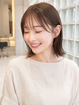 フィエル(Fier) 【117.毛先をワンカールさせるだけで完成♪外ハネミディアム】