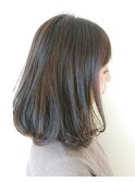 ふんわりワンカールボブ