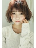 ゆるふわボブ　小顔ヘア　ユーレルム新宿