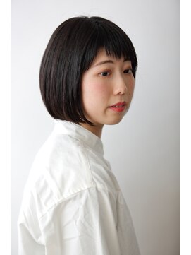 オーガニックマインド 坂戸 鶴ヶ島(organic+mind) シンプルボブ/ストレートパーマ/髪質改善/若葉