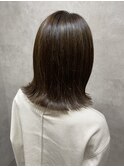 ぱつっと外ハネボブ【赤荻】