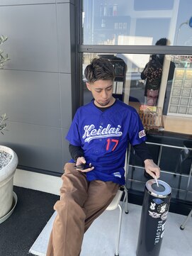 ルーミー(ROOMY) 横分けハイライト