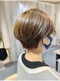 美シルエットショートスタイル