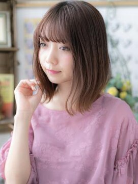 カバーヘア ブリス 戸田公園西口店(COVER HAIR bliss) シースルバング透明感ハイライトカラーa戸田公園20代30代40代!