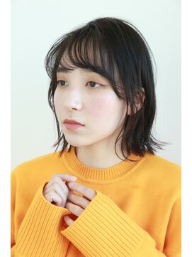 エクリボンヌ(equri bonne) 似合わせカット　オシャレ外ハネボブ