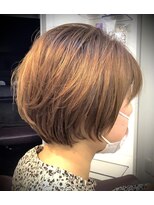 ミューコロル(mieux color)&nbsp;ショート　可愛いらしさ　重め　おしゃれ