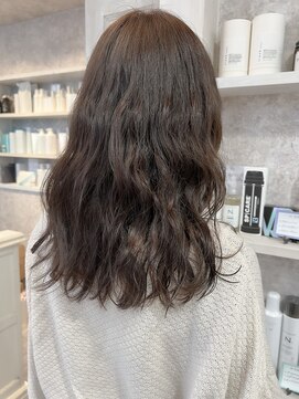 キャアリー(Caary) 福山市美容院Caary人気 ゆるっとウェーブデジタルパーマ