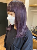 ヘアーホームイロ(Hair Home IRO)&nbsp;パープルカラー！