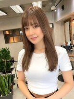 サニー 渋谷(SUNNY) バレイヤージュショコラアッシュハイライトグレージュカラー