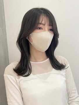 ヨーク(YOKE) 【 YOKE 】大人かわいいくびれ小顔レイヤーカット透明感韓国