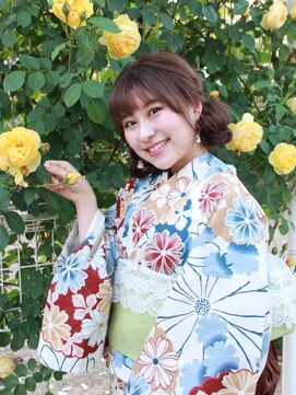 アヴァン(avant) 〈avant〉浴衣ヘア ツインヘア