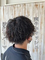 ルシード スタイル オルガ(LUCIDO STYLE Orga)&nbsp;20代30代メンズ波打ちパーマ束感トラッドオシャレ感ショート