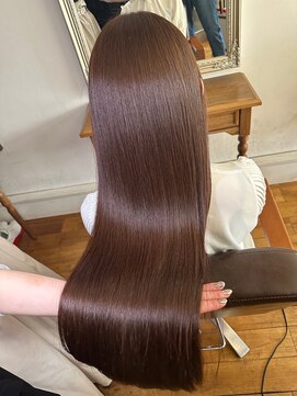 ヘア ルミナス バイ フォルテ(HAIR LUMINAS by FORTE) グレージュカラー×髪質改善オリジナルプラチナ