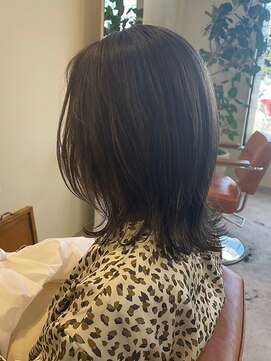 ピシェ ヘア デザイン(Piche hair design) ミディアムレイヤー/ダークブラウン