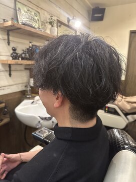 ヘアーデザイン ソレイユ 久米川店(Hair Design SOLEIL) センターパートツイストスパイラル