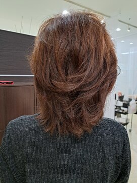 ブレス ザモール郡山店 明るい白髪染め