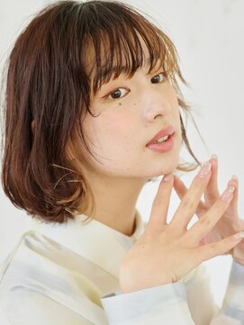 アビエクレール 河内花園(abije claire) フレンチボブ★20代30代50代 髪質改善