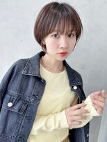 セイドット オモテサンドウ(Say. omotesando)&nbsp;say.原田美千留 ミルクティーベージュ グレーベージュ ショート