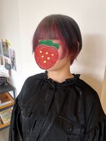 サラビューティーサイト 志免店(SARA Beauty Sight)&nbsp;【あんstyle】大人お洒落ショート&ジューシーレッド！！