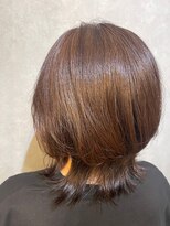 ウィスプ 赤羽店(wisp) ボブルフ×艶感秋カラー ココアブラウン/マロンベージュ#1