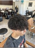 波打ちパーマ×ツイストスパイラルパーマ