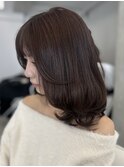 ショコラブラウン&ミディアムレイヤー