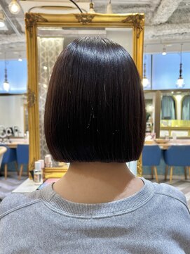 ロンドアベニール 北千住(Lond avenir) メルティカラーフェミニンボブ似合わせカット髪質改善縮毛矯正