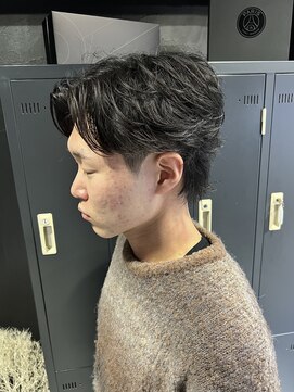 アウル 心斎橋(owl) フェザーパーマ/フェザーショート/中華ウルフ/センターパート