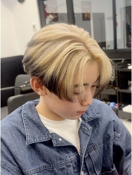 メンズラピス 栄店(Men's Lapis) ニキ風韓国刈り上げセンターパート