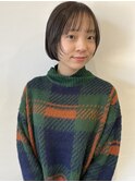 ショートボブ レイヤー 顔周りカット ボブ 大須