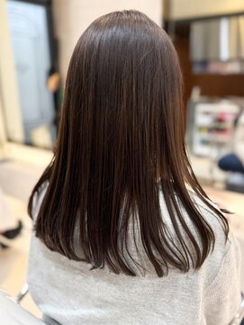 ザビー(THE B) 本八幡×セミロング×ナチュラルブラウン×美髪