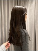 透明感カラー・チャコールグレー・ニュアンスカラー・