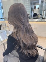 サンクマーケット 渋谷(cinq MARKET)&nbsp;渋谷ミルクティーベージュハイトーンカラーヘーゼルベージュ韓国