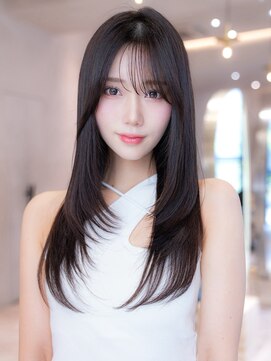 ハバナ 渋谷(HAVANA) 20代30代大人かわいい/ダークグレージュ/レイヤーカット/前髪