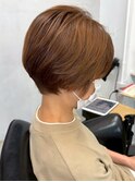 <1>40代女性×ママ×ショート×似合わせカット・艶カラー