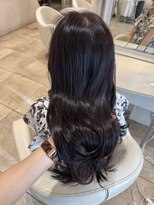 ザックラフィネ(ZACC raffine)&nbsp;ブリーチなし/ラベンダーカラー/透明感カラー/レイヤーカット