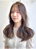 前髪似合わせレイヤーカット/くびれヘア