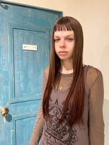 アオトーキョー 二子玉川(ao.tokyo)&nbsp;ストレート×オン眉バング20代30代40代50代